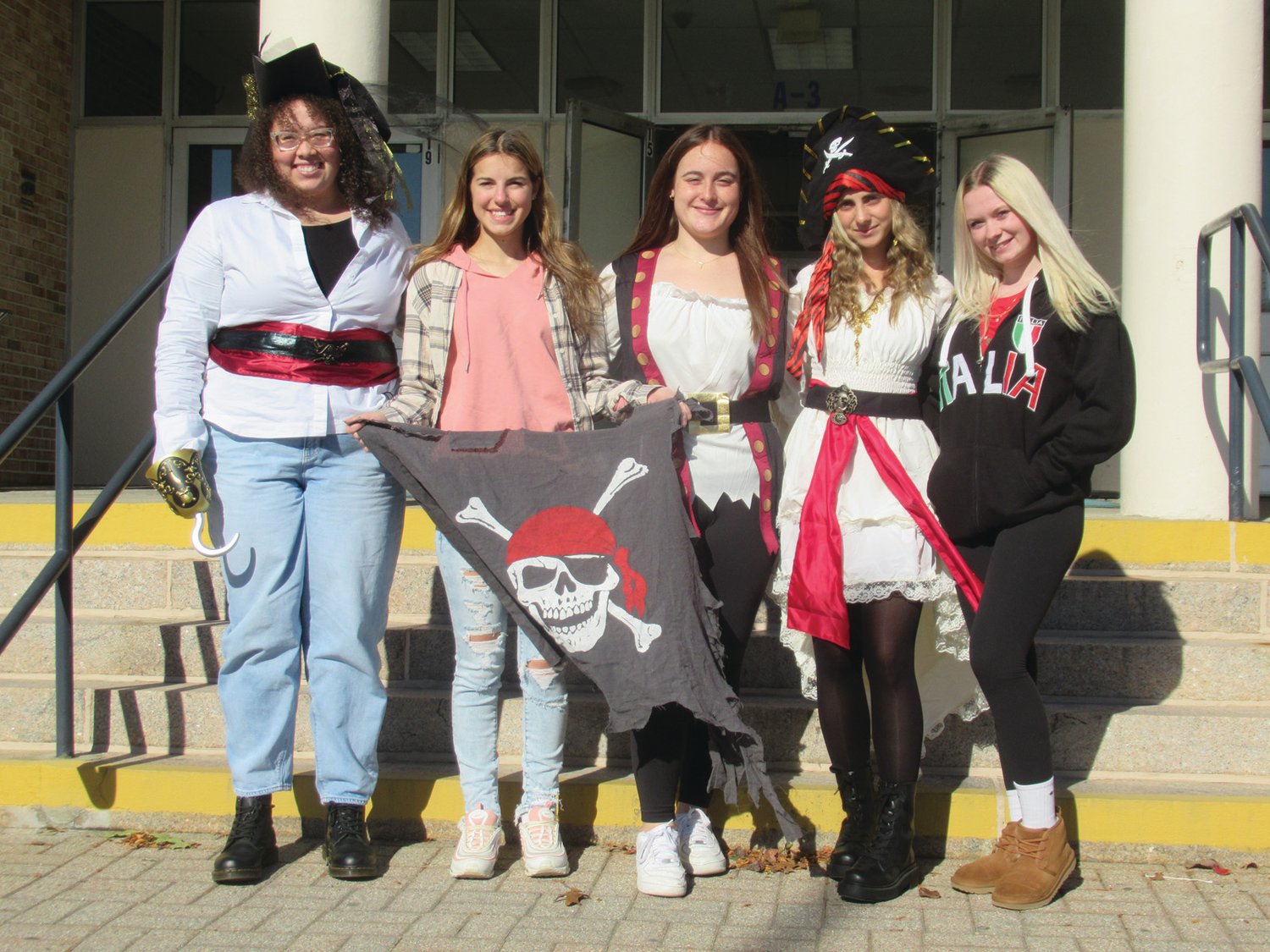 CLASSIC CANDIDATES: Students who make up the Homecoming Queen Court are, from left: Clarianna Crichlow, Emily Iannuccilli, Janet Clements, Charlene Hohlmaier and Rileigh Richard.